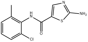 2-氨基-N-(2-氯-6-甲基苯基)-5-噻唑酰胺 