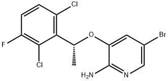 [5-溴-3-[(1R)-(2,6-二氯-3-氟苯基)乙氧基]吡啶-2-基]胺