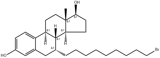 7α-(9-溴壬烷基)雌甾-1,3,5(10)-三烯-3,17β-二醇