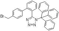 N-(三苯基甲基)-5-(4'-溴甲基联苯-2-基)四氮唑 