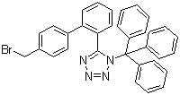 5-(4'-Bromomethyl-1,1'-biphenyl-2-yl)-1-triphenylmethyl-1H-tetrazole